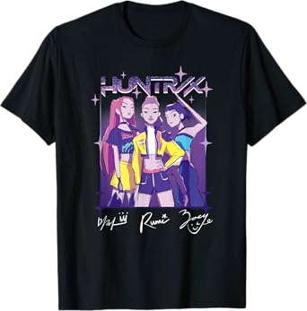 Kpop Demon Hunters HUNTR/X Officially Licensed T-Shirt