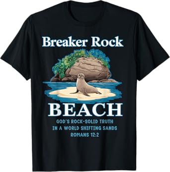 Breaker Rock Beach God's Rock-Solid Truth VBS Christian 2024 T-Shirt