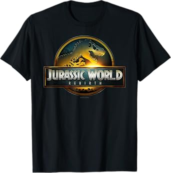 Jurassic World Rebirth Movie Logo T-Shirt