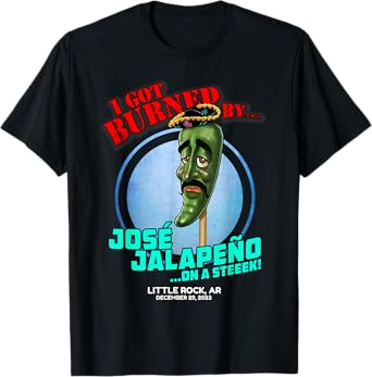 Jose Jalapeno On A Stick Little Rock, AR (2023) T-Shirt