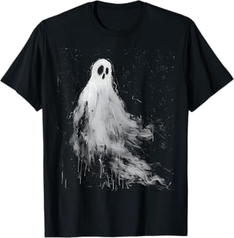 Spirit Ghost Horror Spooky Scary Halloween Grunge Aesthetic T-Shirt