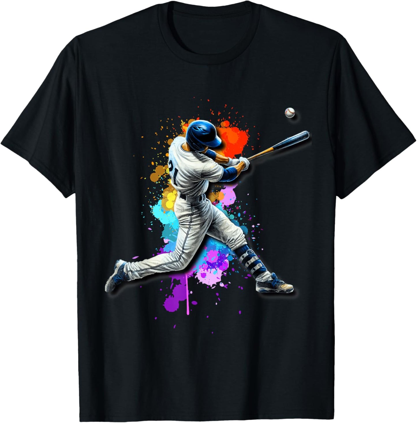 Baseball Player Drip T-Shirt