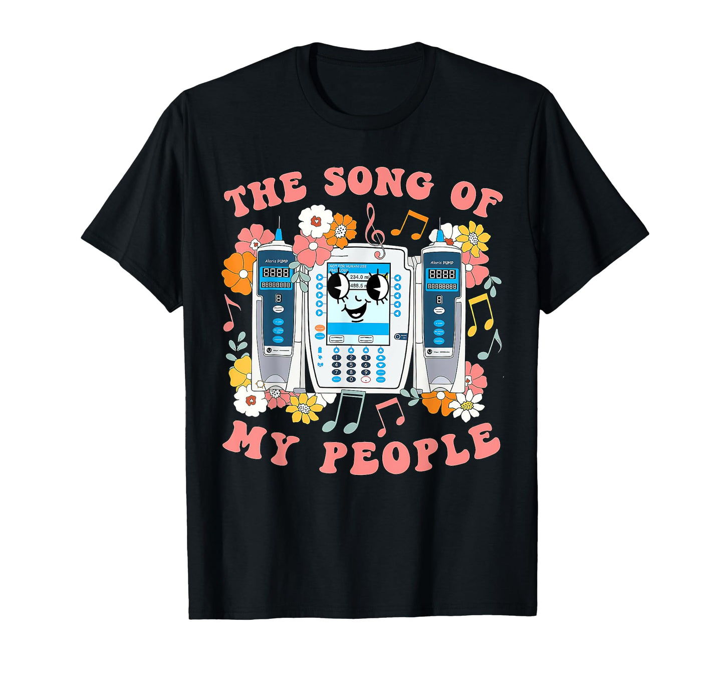 4th Of July Nurse, The Song Of My People, Beeping IV Pump T-Shirt