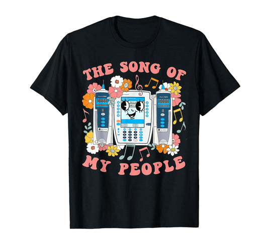 4th Of July Nurse, The Song Of My People, Beeping IV Pump T-Shirt