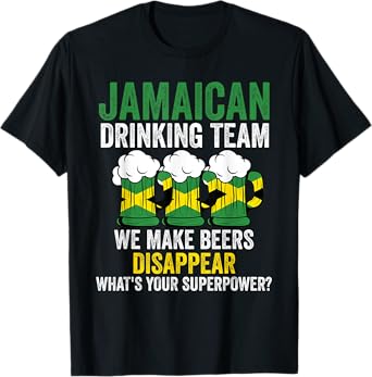 Jamaican drinking team make Jamaica Jamaican drinking team T-Shirt