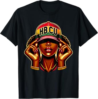 hbcu black and educated Black History Month HBCU T-Shirt