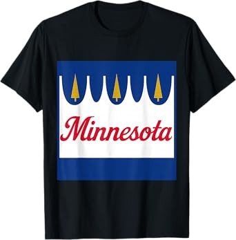 Minnesota Vintage Parody Design T-Shirt