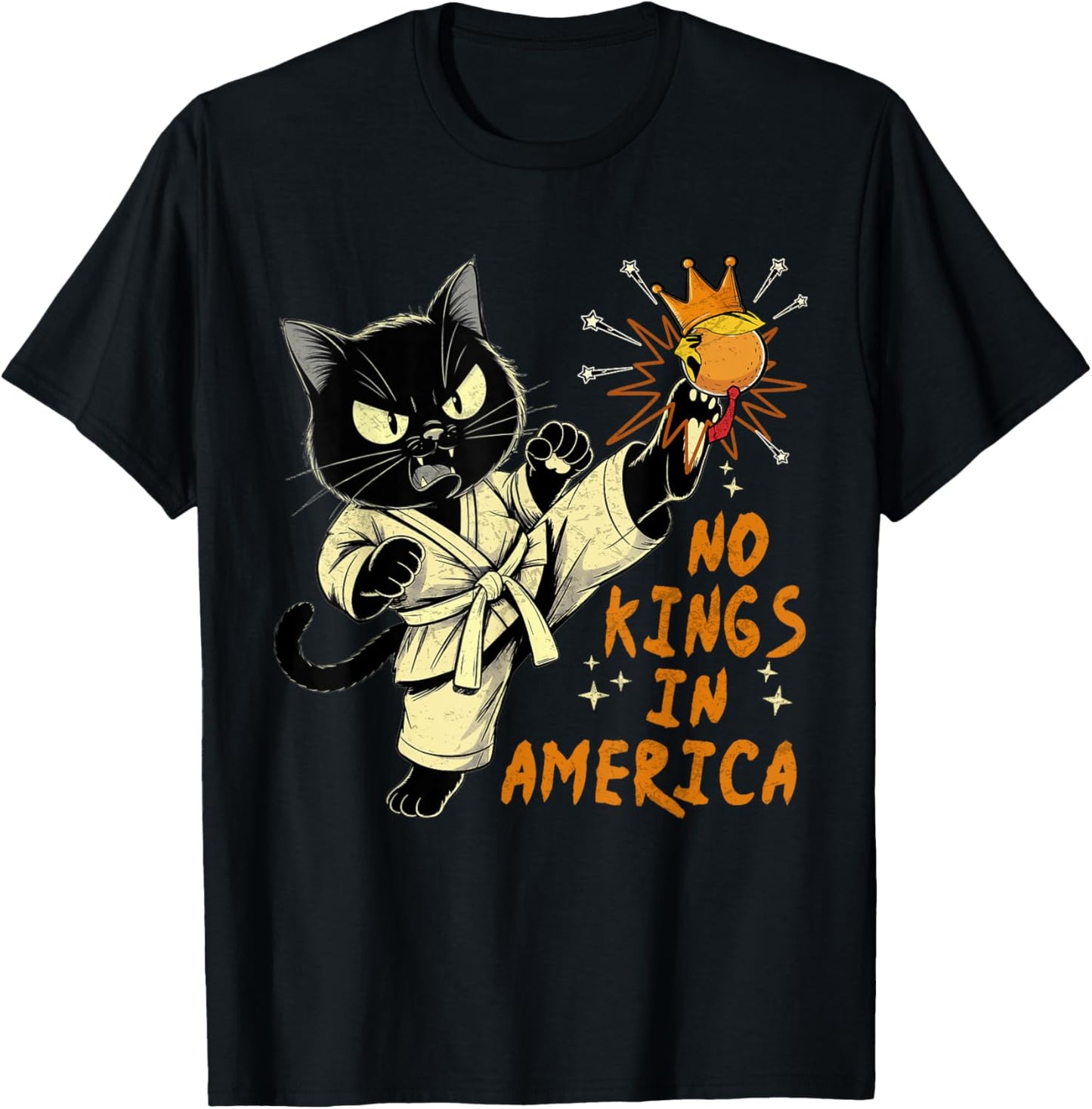 Nope No Kings In America Funny Trump We The People Political T-Shirt