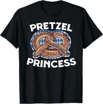 Pretzel Princess - Oktoberfest Bavarian Pretzel T-Shirt