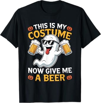 Funny Vintage Boo This is My Halloween Costumes Adults Mens T-Shirt