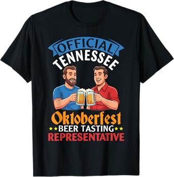 Drink Buddy Official Tennessee Oktoberfest Beer Tasting Rep T-Shirt