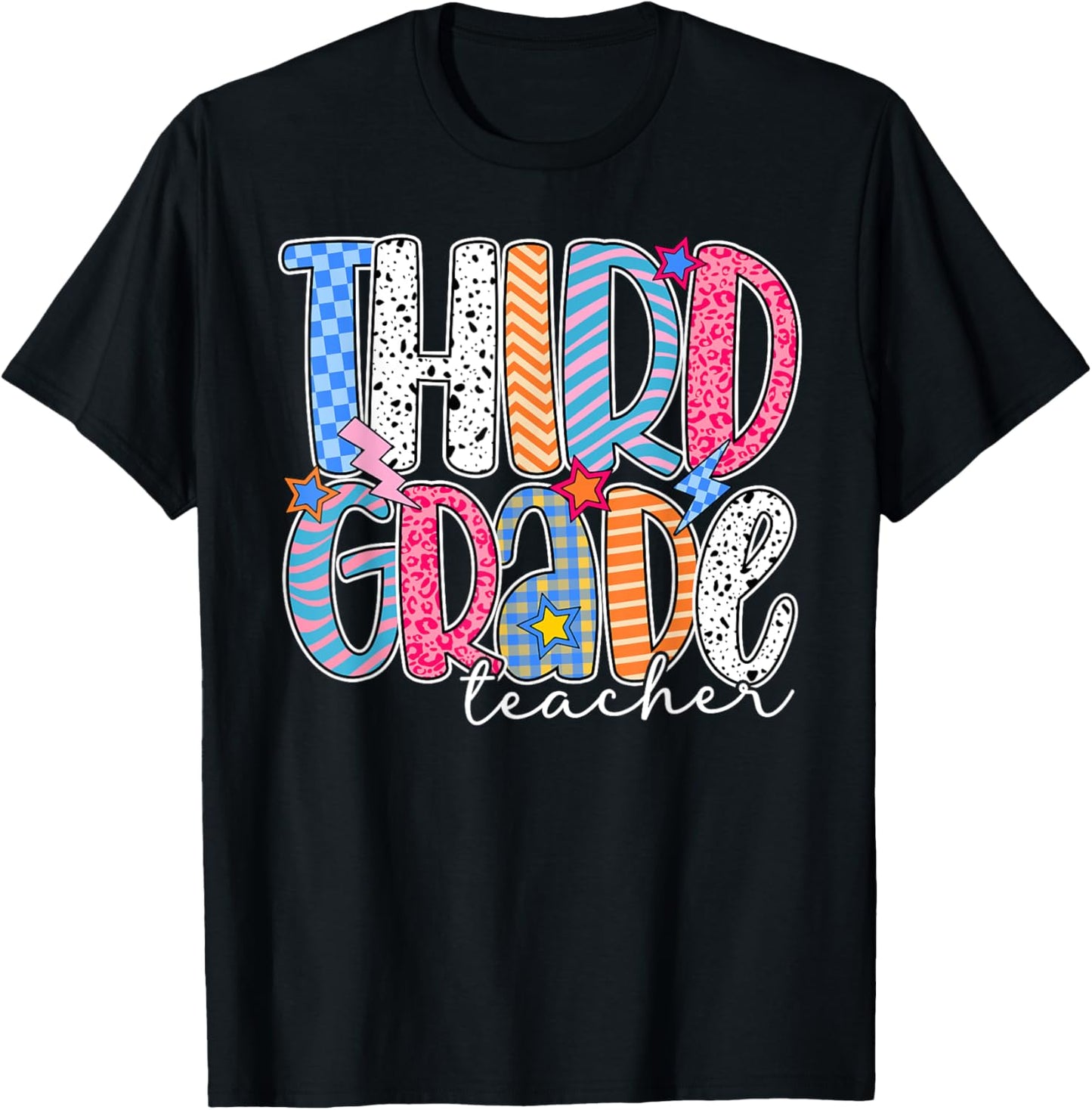 Third Grade Teacher Back To School 3rd Grade Teachers Classroom T-shirt by TeeBrew