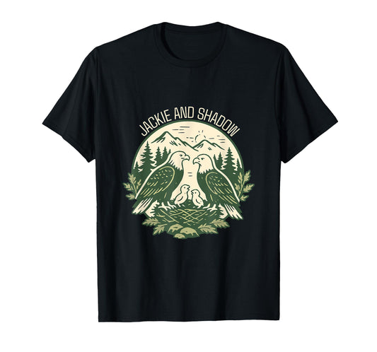 Jackie And Shadow Bald Eagle Vintage Nature Lovers T-Shirt
