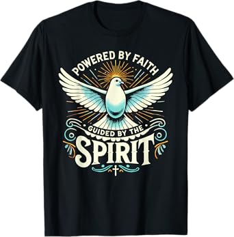 Holy Spirit I Love Jesus Christ Catholic Christian Faith T-Shirt
