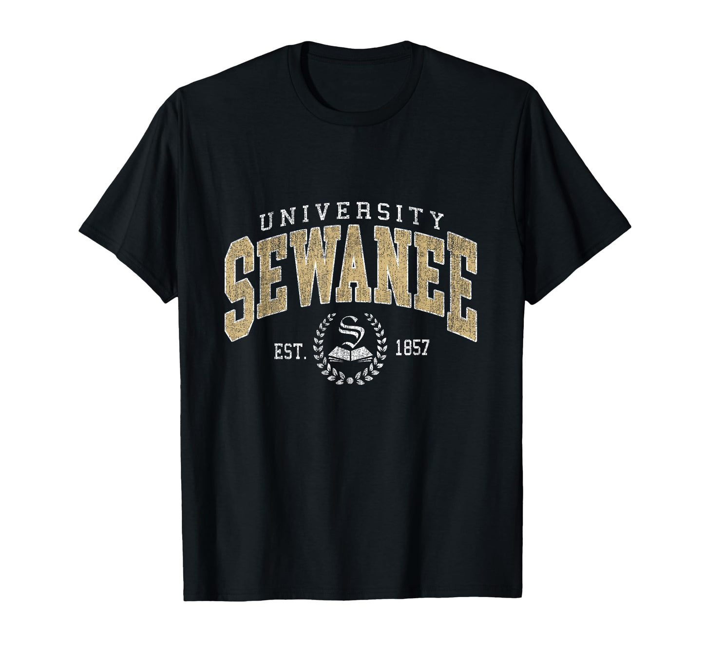 Womens Sewanee Arch Retro Vintage for Tee Men Women T-Shirt