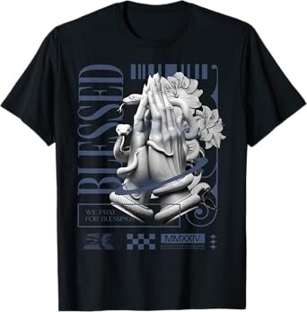 Blessed Hand Low Diffused Blue 11s Matching Tee Men Women T-Shirt