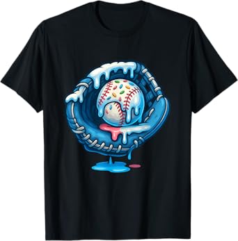 Baseball Lifestyle 101 Apparel Youth Baseball Drip Icecream T-Shirt
