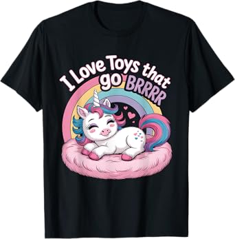 I Love Toys That Go Brrr Inappropriate Funny Adult Humor T-Shirt