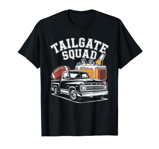 Tailgate Squad Football Fun Celebration T-Shirt