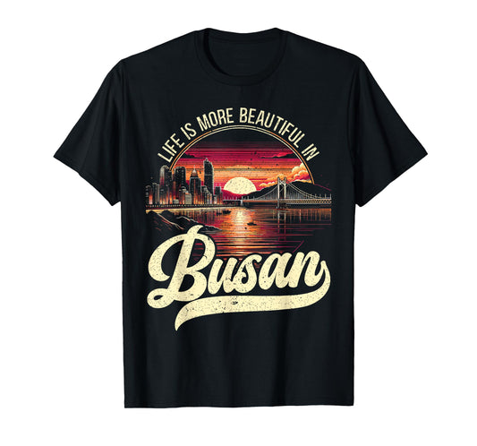 Busan South Korea Country Travel Vacation Korean T-Shirt