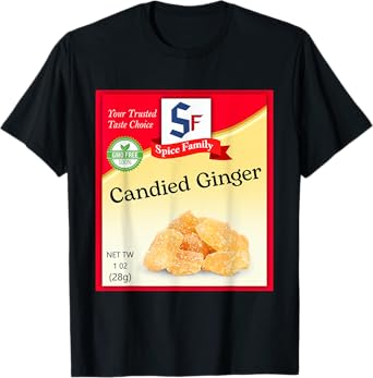 Candied Ginger Condiment Costume Holiday Spice Costumes T-Shirt