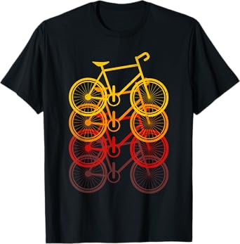 Cool Cycling and Bicycle Lovers Road Bikes Men Women Design T-Shirt