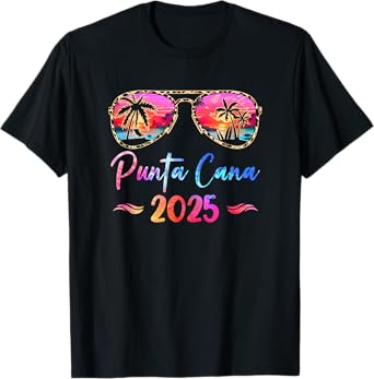 Punta Cana Vacation 2025 Matching Group Family Summer Trip T-Shirt