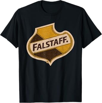 Vintage Falstaffs Beer American Brewery- Distressed Tee T-Shirt