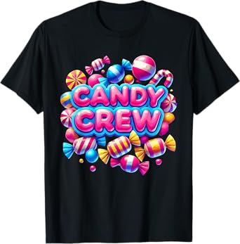 Cute Halloween Candy Crew, Candyland Sour Patch T-Shirt