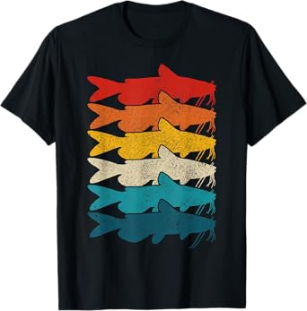 Channel Catfish Vintage Fish Catfish Fishing T-Shirt