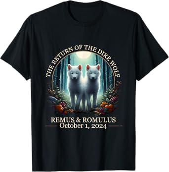 The Return of the Dire Wolf Remos and Romulus 2024 T-Shirt