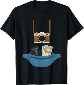 Tacky Tourist Outfit Women Men Kids Boys Spirit Day Camera T-Shirt