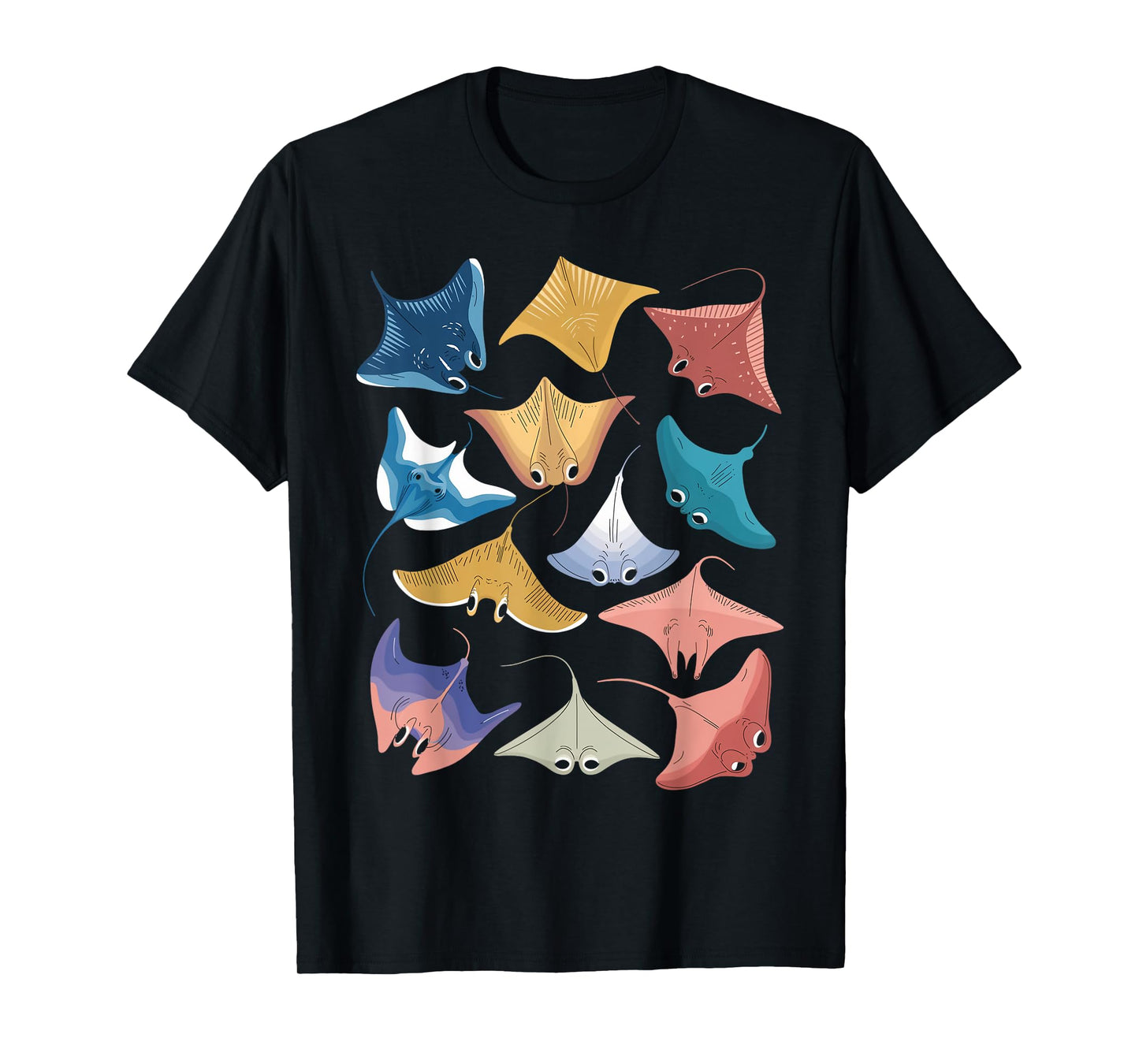 Sea Ocean Stingray Animal Different Manta Ray T-Shirt