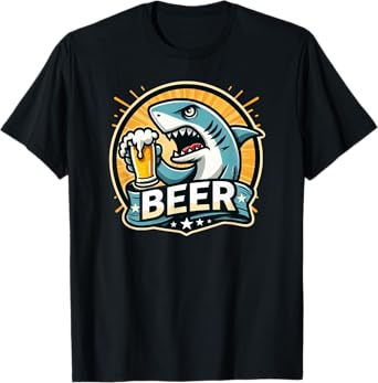 Beer Shark Craft Brew Hops T-Shirt