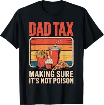 Humorous Father's Day Idea Funny Dad Jokes Sarcastic Retro T-Shirt