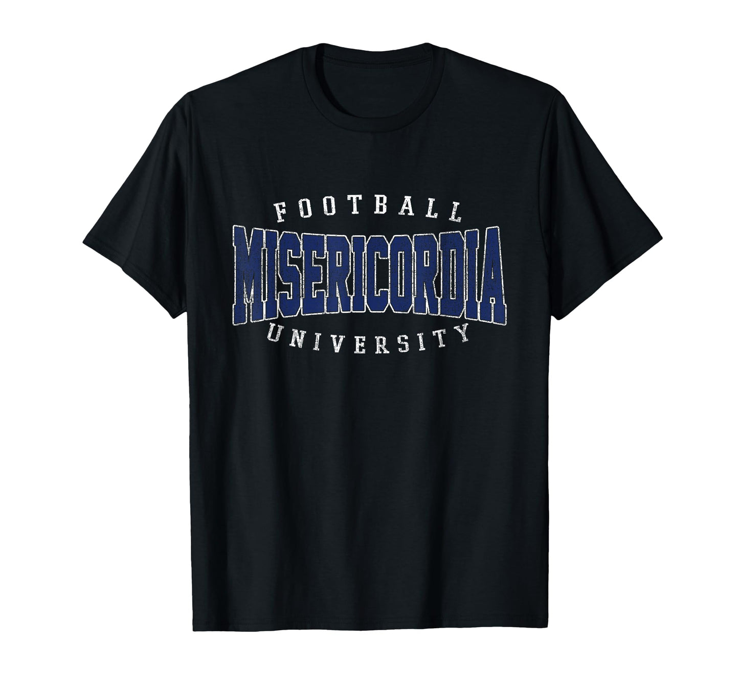 Misericordia Arch Athletic Retro Sports Tee Men Women T-Shirt