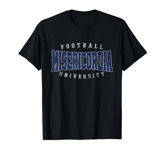 Misericordia Arch Athletic Retro Sports Tee Men Women T-Shirt
