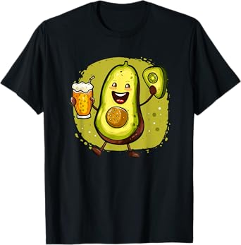 Awesome boozefest with Avocado for Beer Lovers T-Shirt