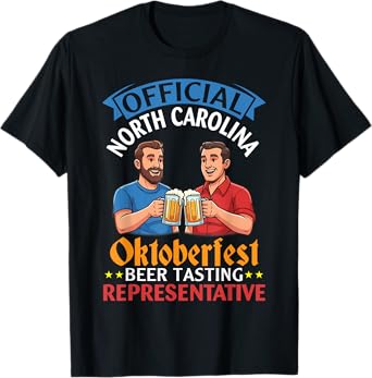 Buddy Official North Carolina Oktoberfest Beer Tasting Rep T-Shirt