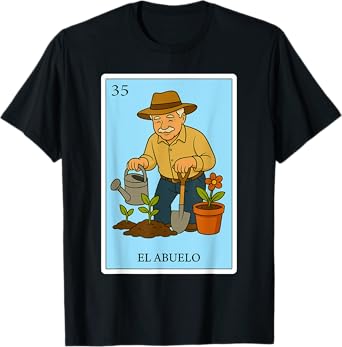 El Abuelo | Spanish-Mexican Bingo Gifts for Abuela T-Shirt