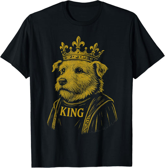 The Majestic dog King Charles The Leader Among Dogs T-Shirt