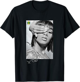 CROSS COLOURS Lisa Left Eye Lopes Legacy | 1990's Vintage Legends Unisex Adult T-Shirt