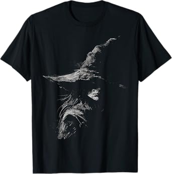 Witch Costume Halloween Spooky Art Witch T-Shirt