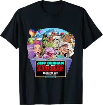 Jeff Dunham Auburn, WA (2024) T-Shirt
