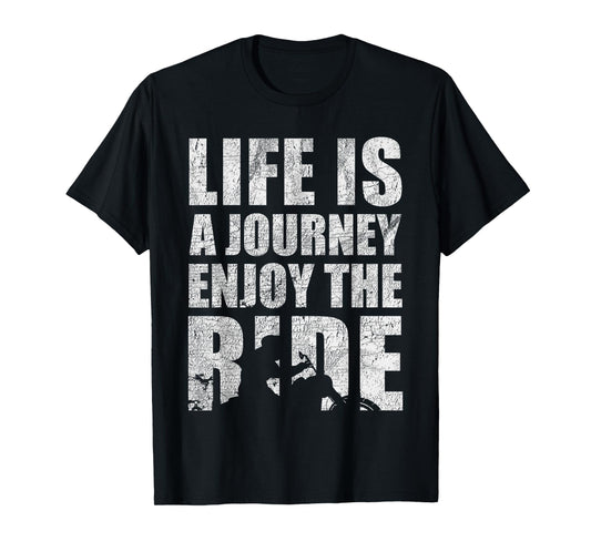 Funny Motorcycle For Men Biker Vintage Motorcycle Biker T-Shirt