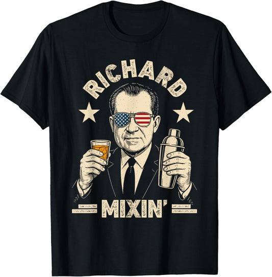 4th Of July Richard Mixin Nixon President Patriot Men Women T-shirt