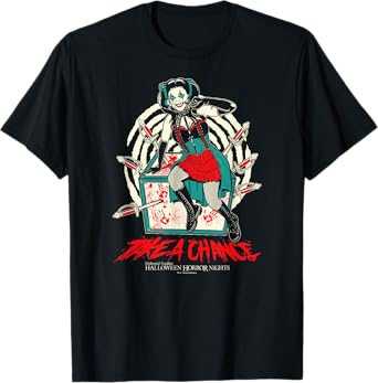 Halloween Horror Nights HHN Take A Chance T-Shirt