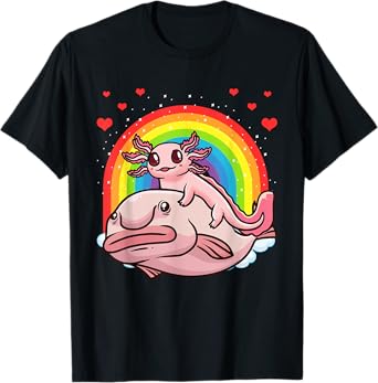 Axolotl Kawaii Blobfish T-Shirt