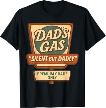 Silent But Dadly Funny Father's Day Fart Dad Farting Vintage T-Shirt