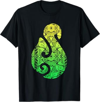 Maori Hook Polynesian New Zealand Culture Tattoo T-Shirt